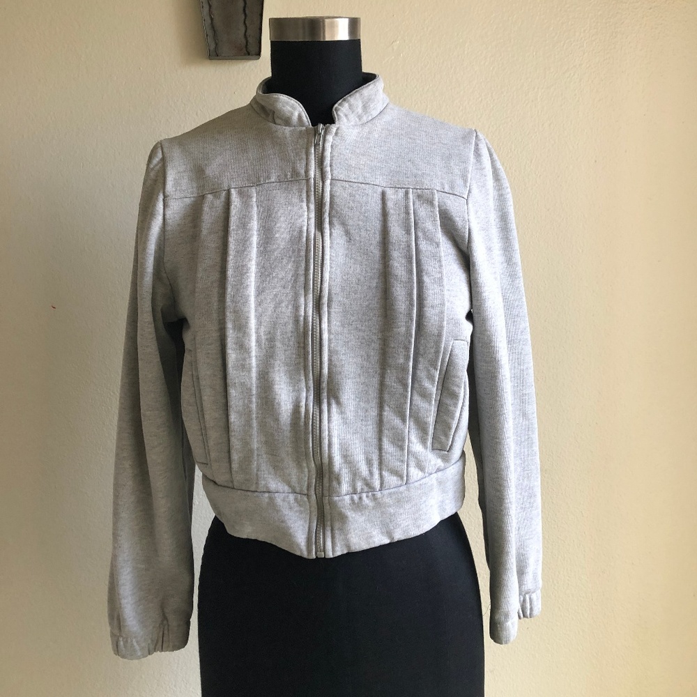 Amanda Uprichard Fleece Bomber Jacket